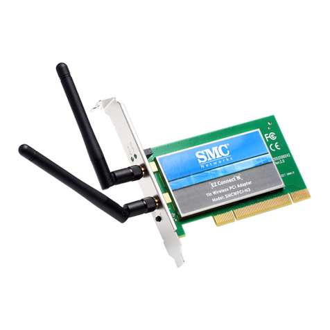 SMC Networks SMCWPCI-N3 User manual SMC Networks SMCWPCI-N3 User manual