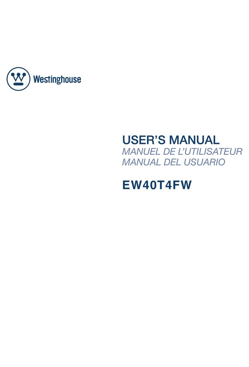 Westinghouse EW40T4FW User manual