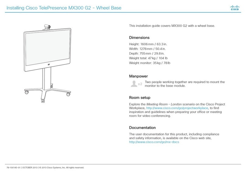 Cisco MX300 G2 Installing