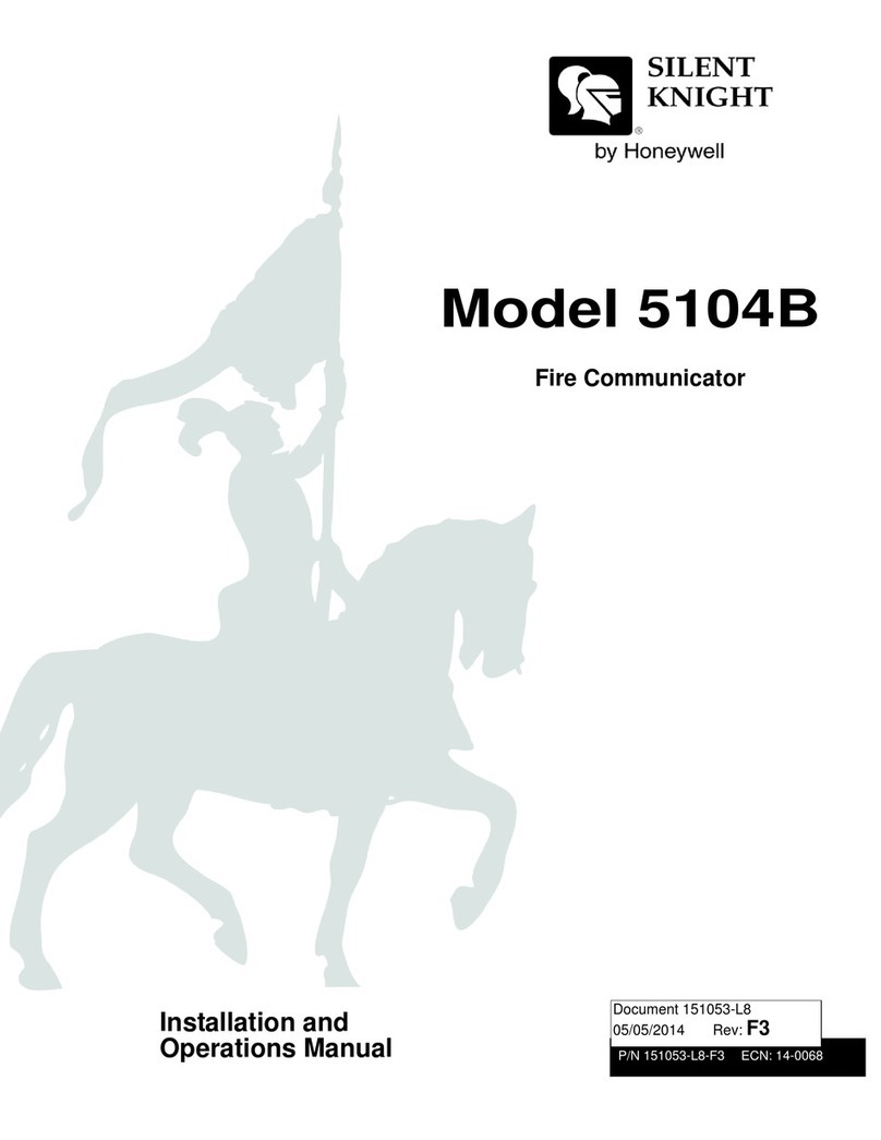 SILENT KNIGHT 5104B User manual