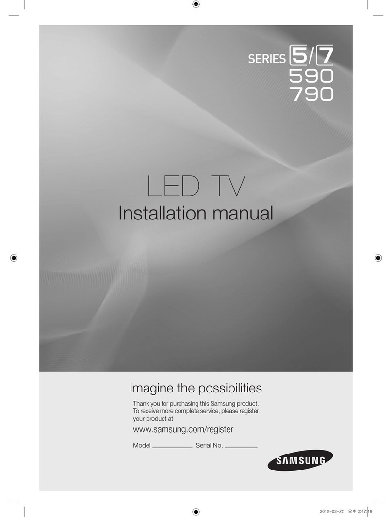 Samsung HG40NA590 User manual Samsung HG40NA590 User manual