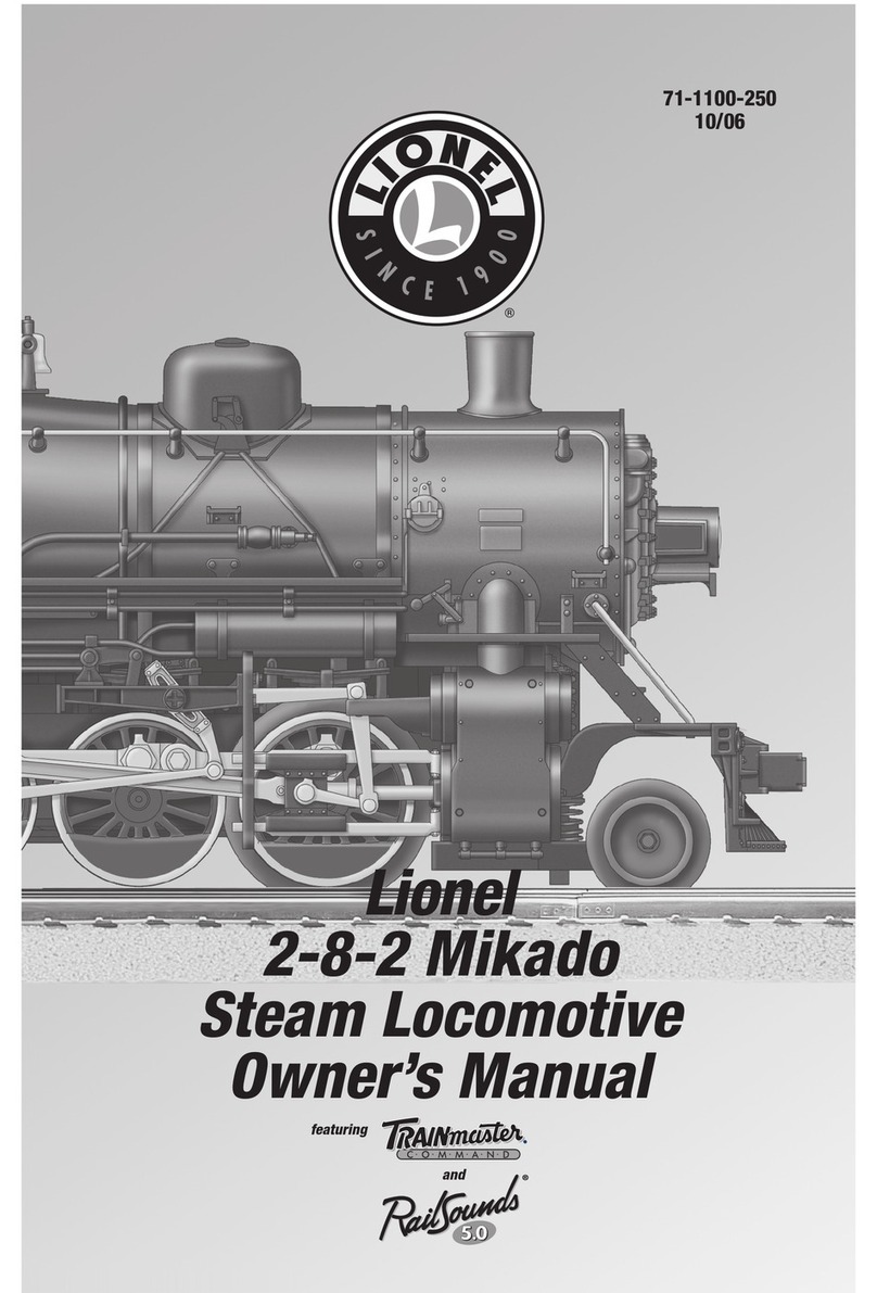 Lionel 2-8-2 Mikado owner's manual