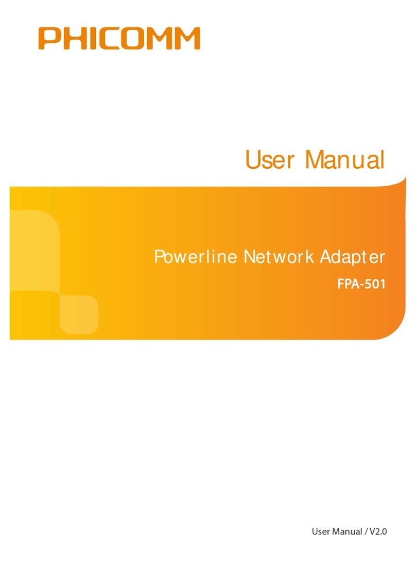 PHICOMM FPA-501 user manual