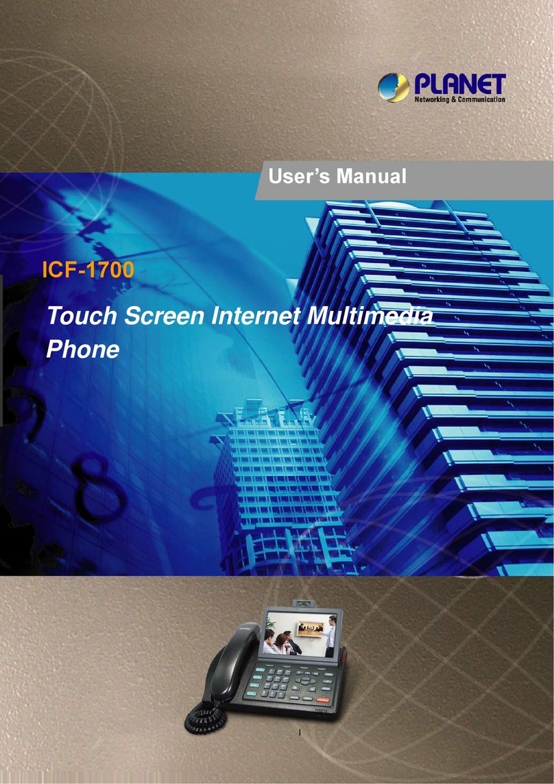 Planet ICF-1700 user manual
