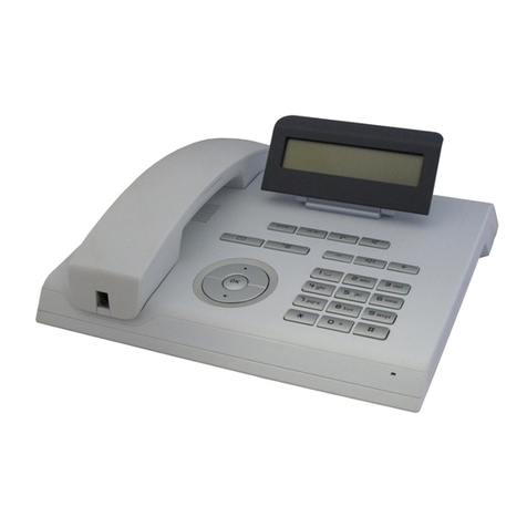 Siemens OpenScape Voice OpenStage 20 E SIP User manual