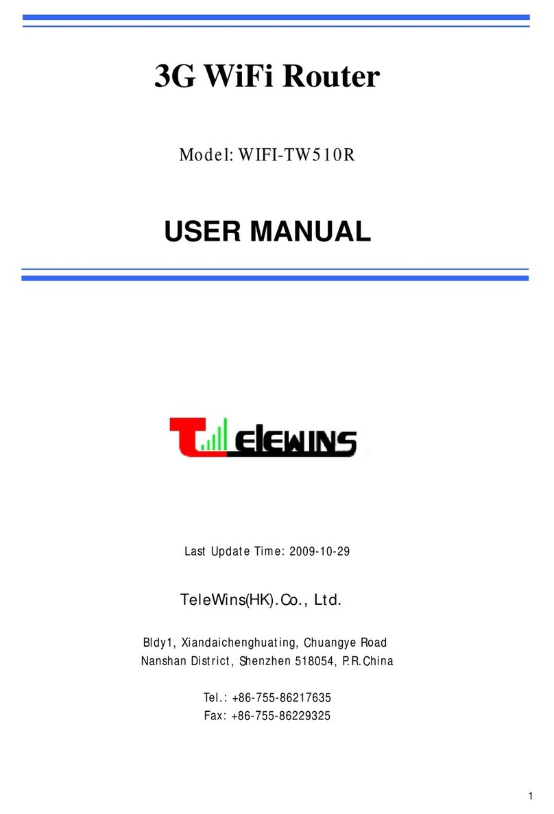 Telewins WIFI-TW510R user manual