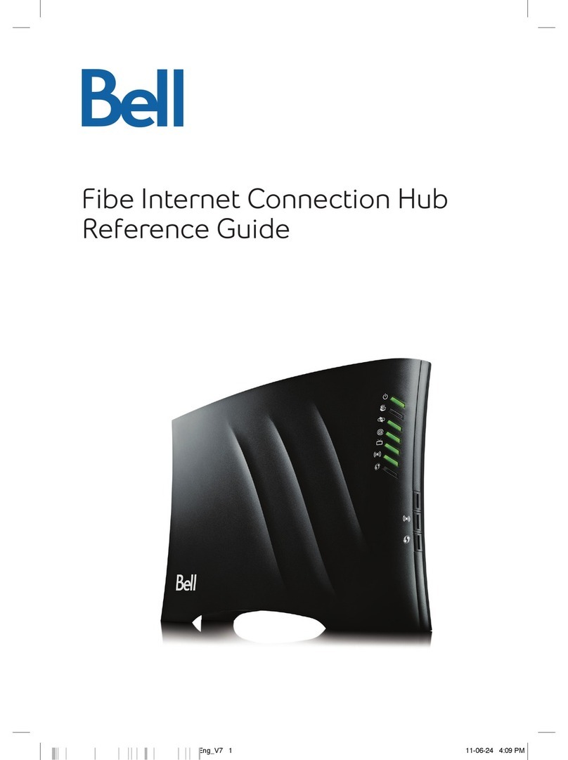 Bell Fibe Internet reference guide