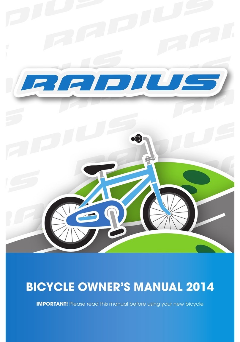 Radius Bicycle owner's manual