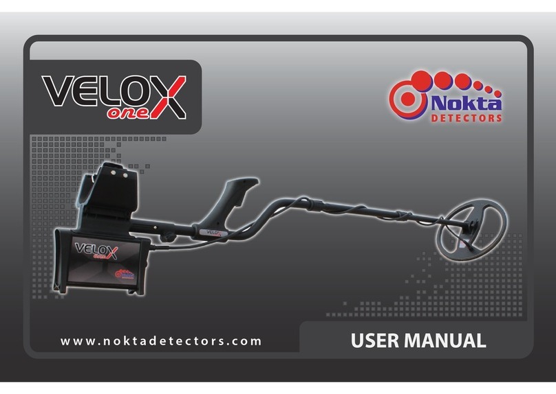 Nokta Velox one User manual