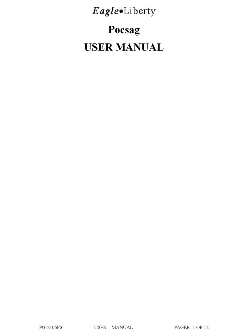Pocsag PG-2106FS user manual