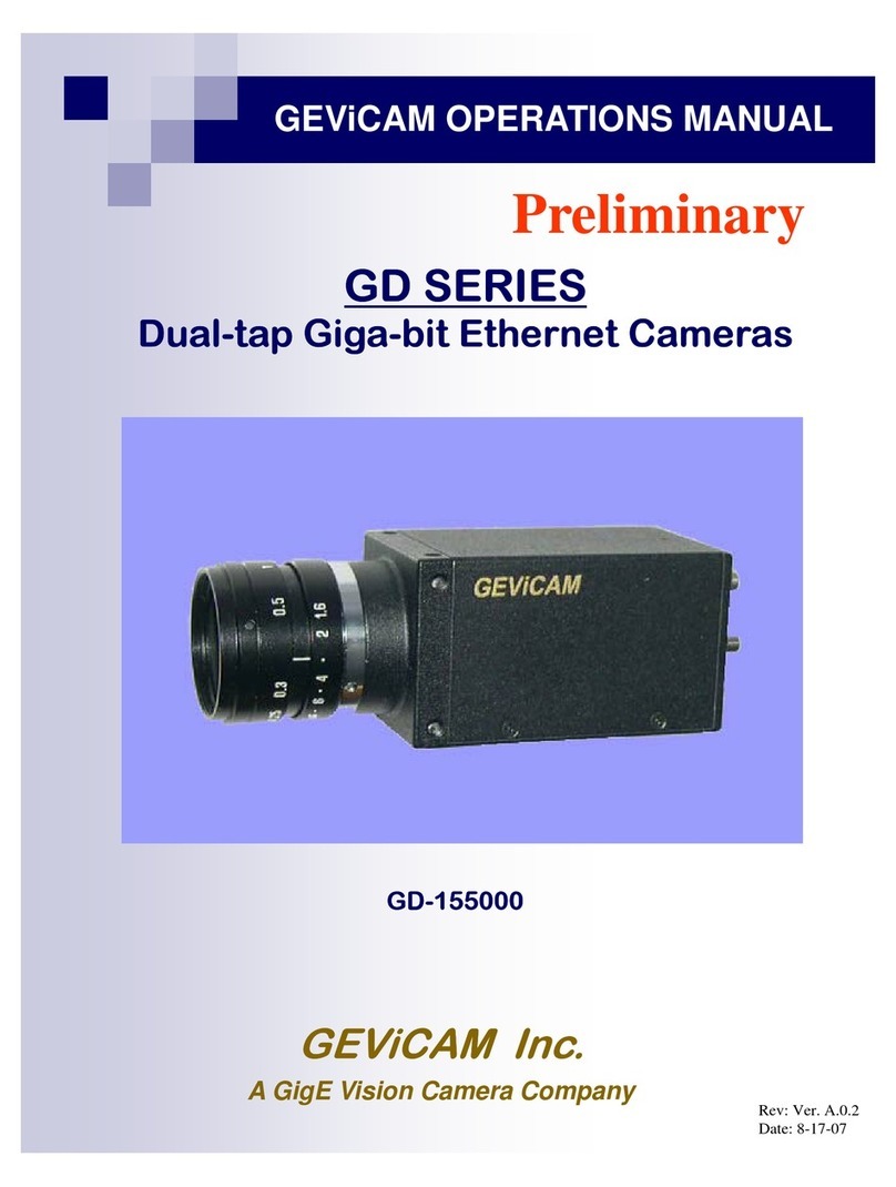 GEViCAM GD-155000 User manual