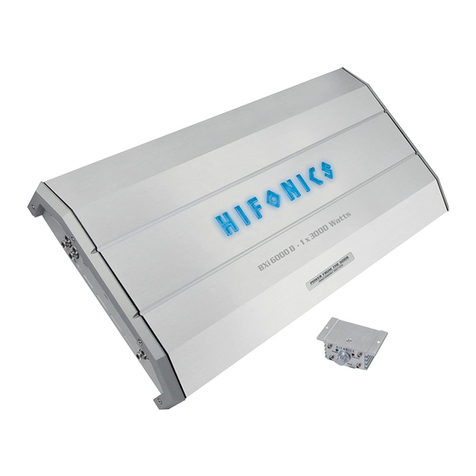 Hifonics Brutus BXi1000D User manual