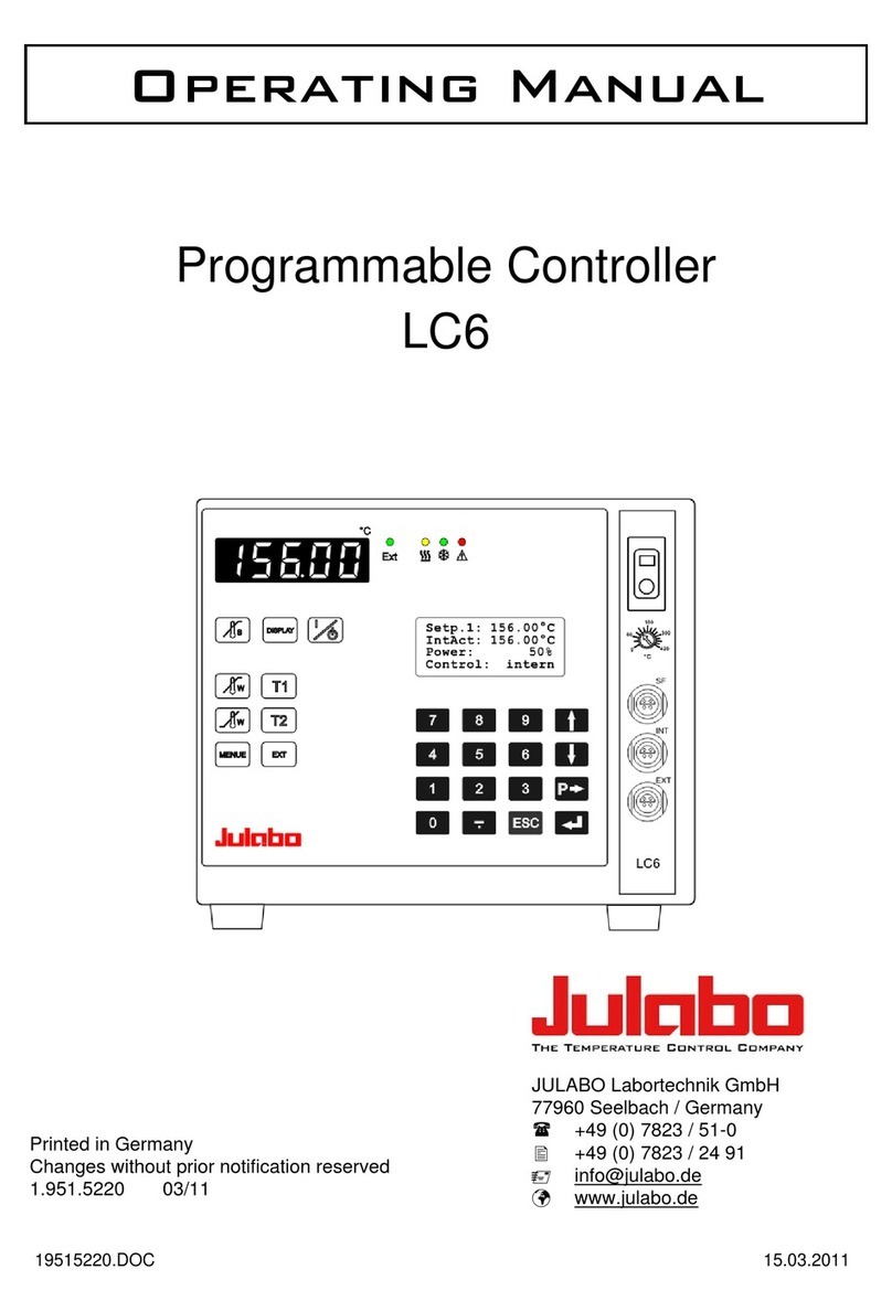 Julabo LC6 operating manual