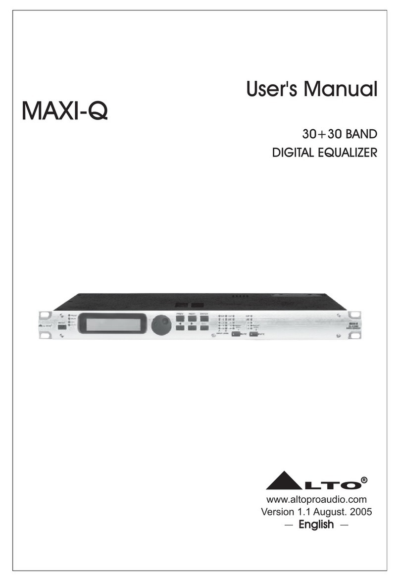 Alto MAXI-Q user manual
