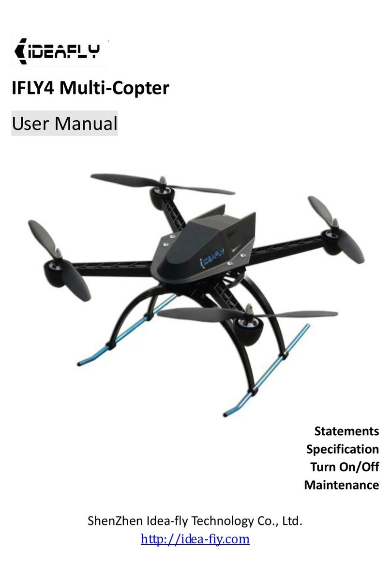 Idea-fly IFLY4 Multi-Copter User manual