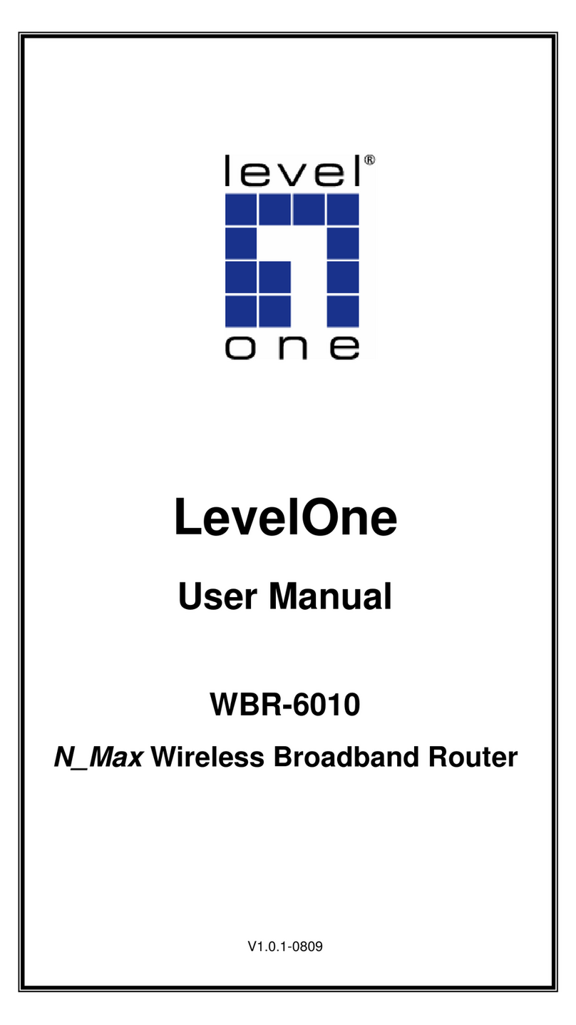 LevelOne WBR-6010 User manual LevelOne WBR-6010 User manual