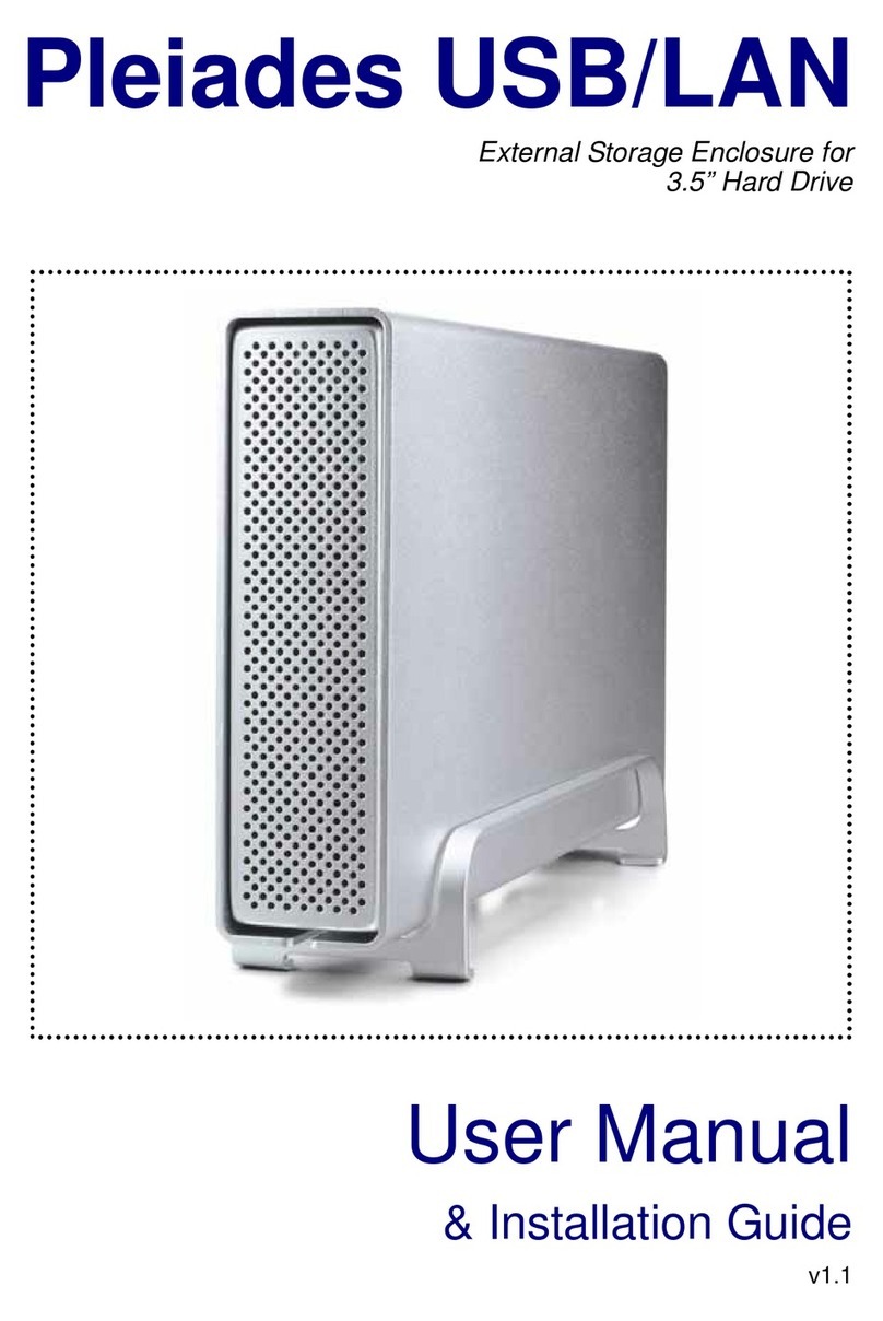Macpower & Tytech Pleiades USB/LAN User manual & installation guide