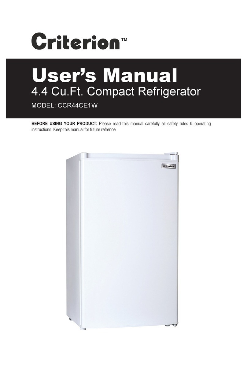 Criterion CCR44CE1W user manual