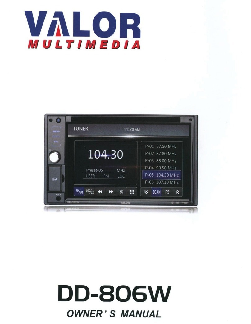 Valor Multimedia DD-806W User manual