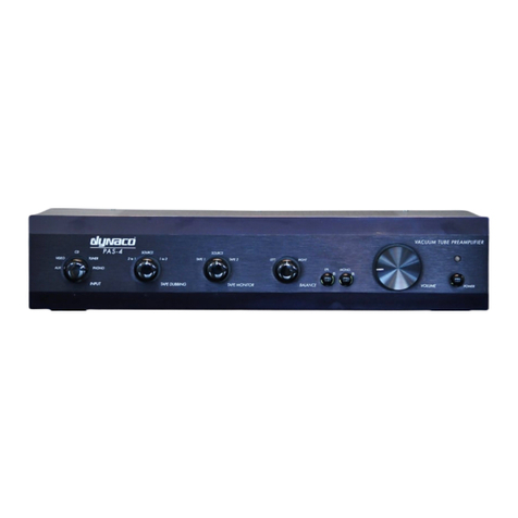 DYNACO PAS-4 owner's manual