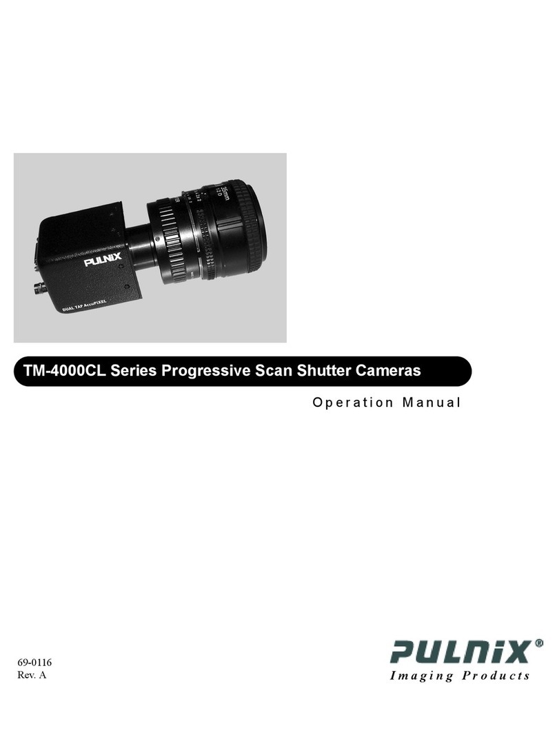Pulnix TM-4000CL Series Operation manual