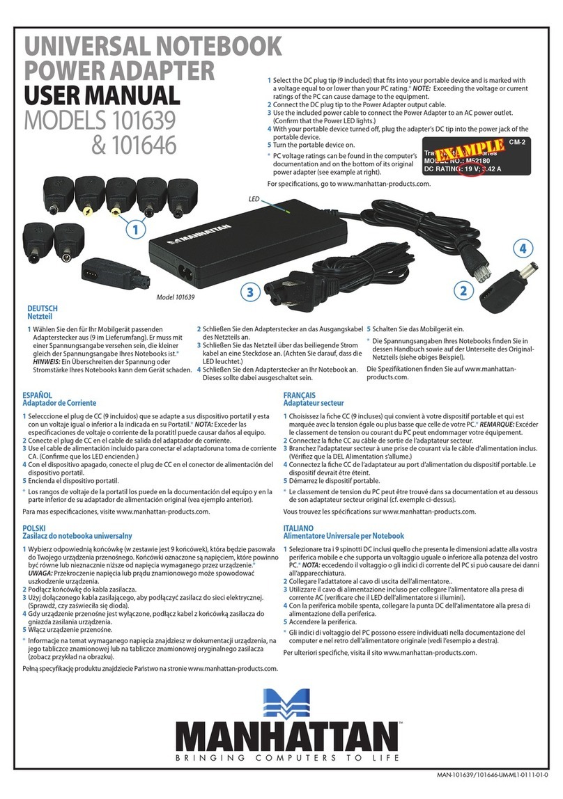 Manhattan 101639 user manual