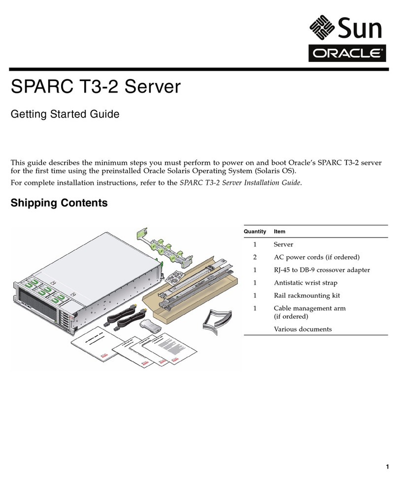 Sun Oracle SPARC T3-2 User manual