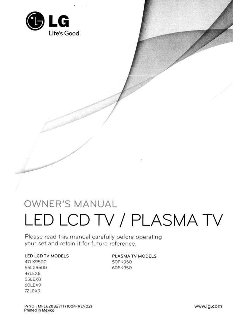 LG 47LX9500 User manual