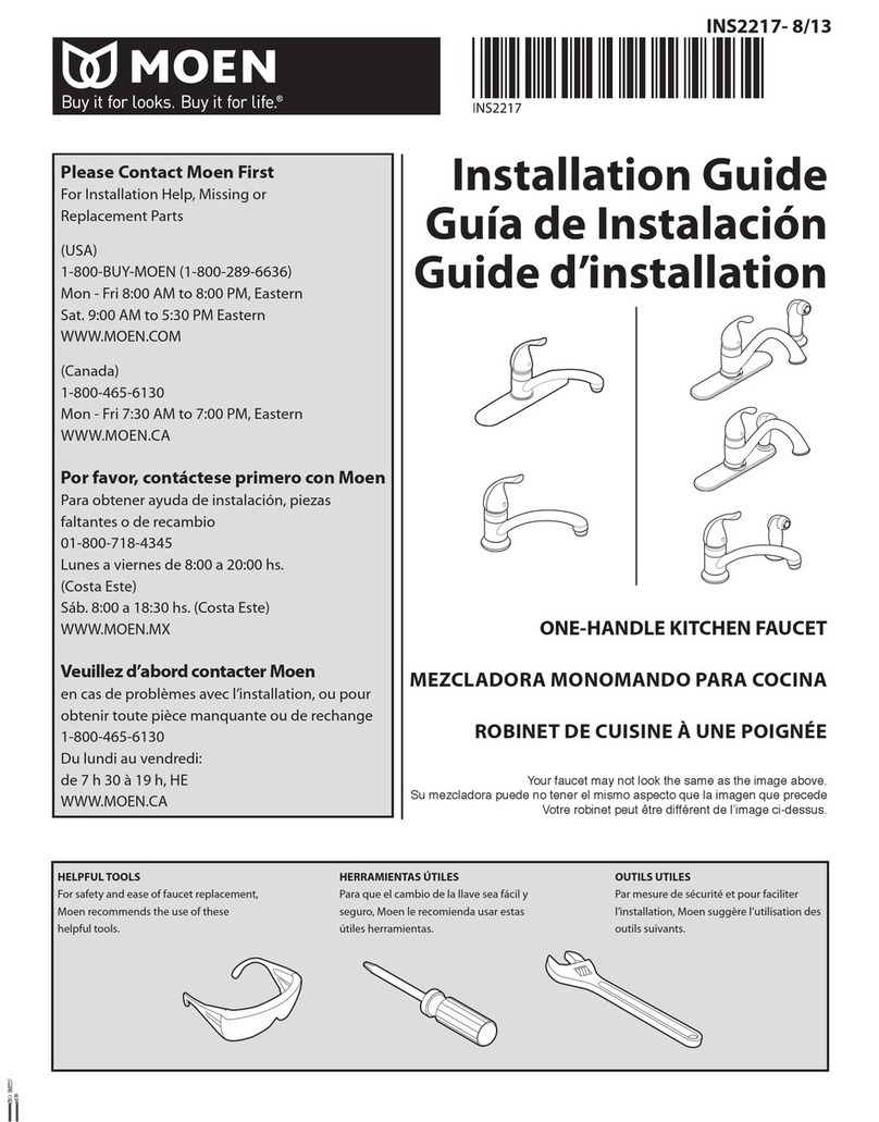 Moen INS2217 installation guide