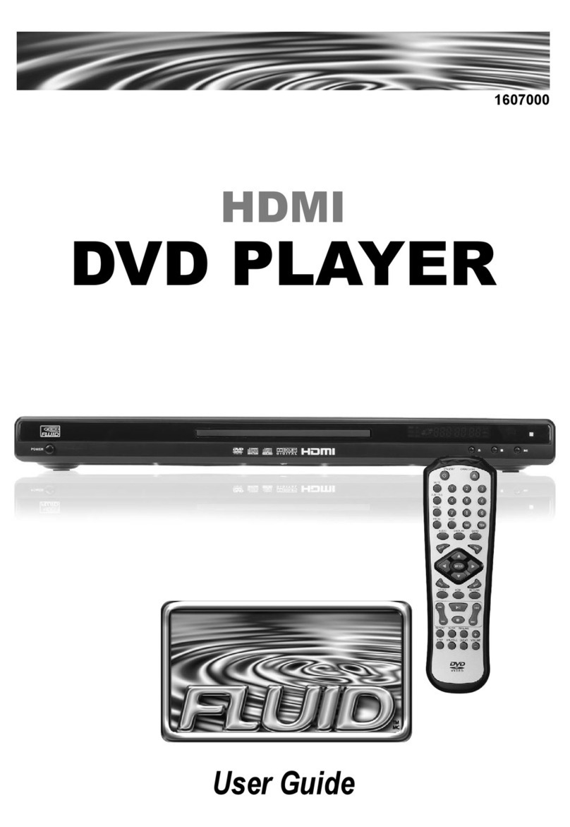 Fluid HDMI DVD PLAYER user guide