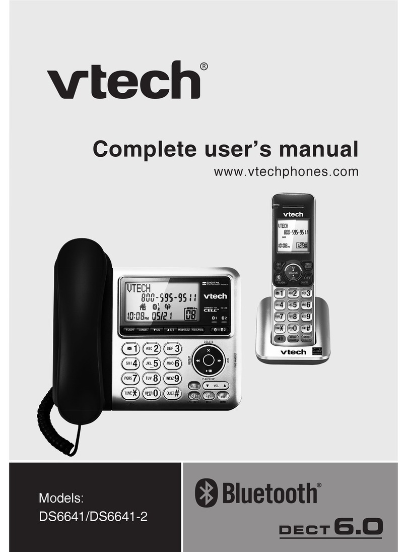 V-tech DS6641 User manual
