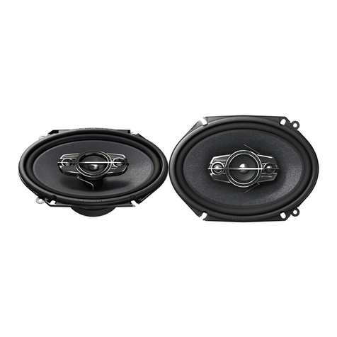 Pioneer TS-A6885R Installation guide