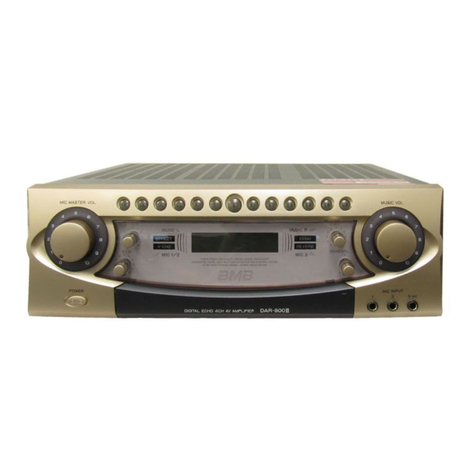 BMB DAR-800II owner's manual