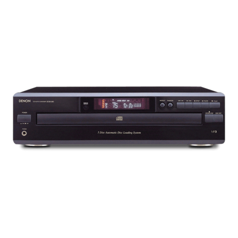 Denon DCM-380 User manual