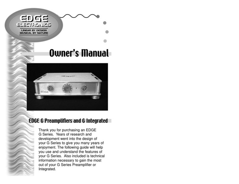 Edge G Series User manual