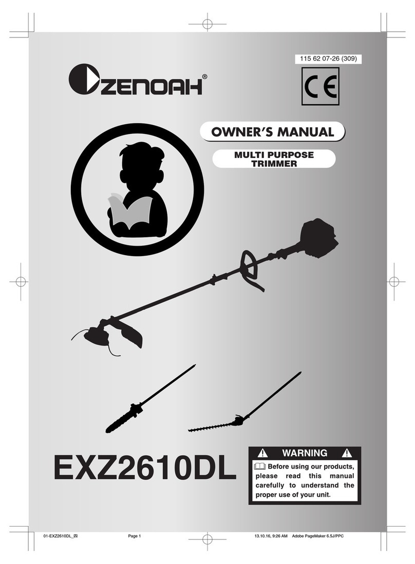 Zenoah EXZ2610DL User manual
