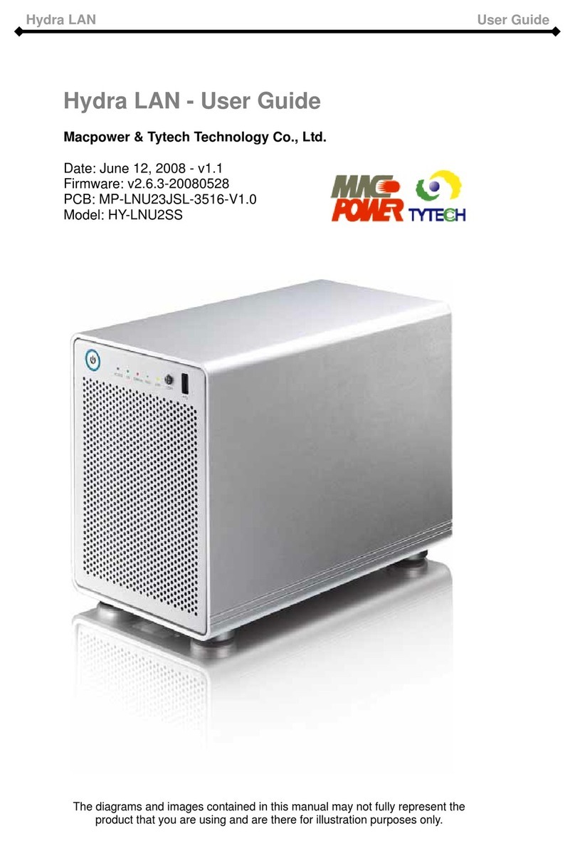 Macpower & Tytech Hydra LAN user guide