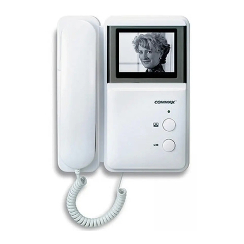Commax DPV-4MTN user manual
