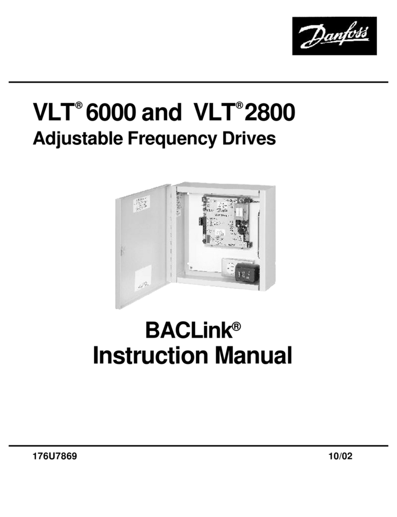 Danfoss VLT 6000 series instruction manual