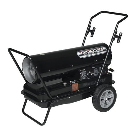 Thermoheat KFA75L User's manual and operating instructions Thermoheat KFA75L User's manual and operating instructions