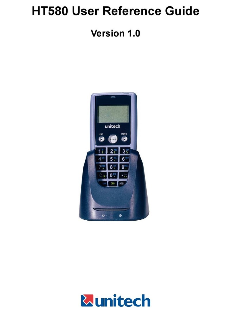 Unitech HT580 Product information sheet