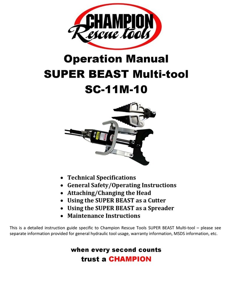 Champion SC-11M-10 Operation manual
