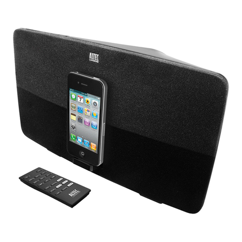 Altec Lansing Octiv M650 User manual