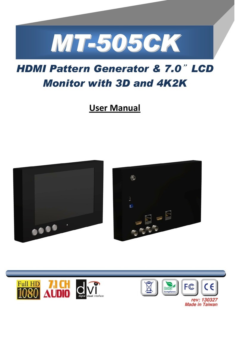 Pattern MT-505CK user manual