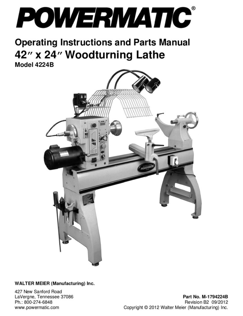 Powermatic 4224B Service manual