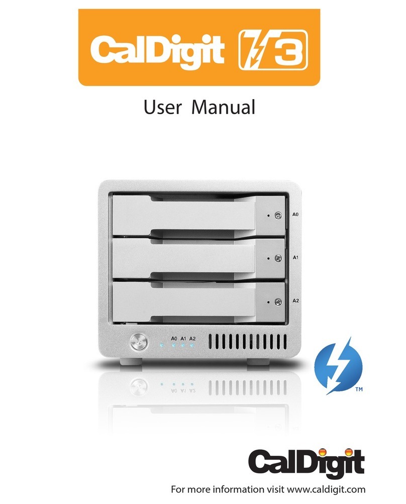 CalDigit T3 User manual