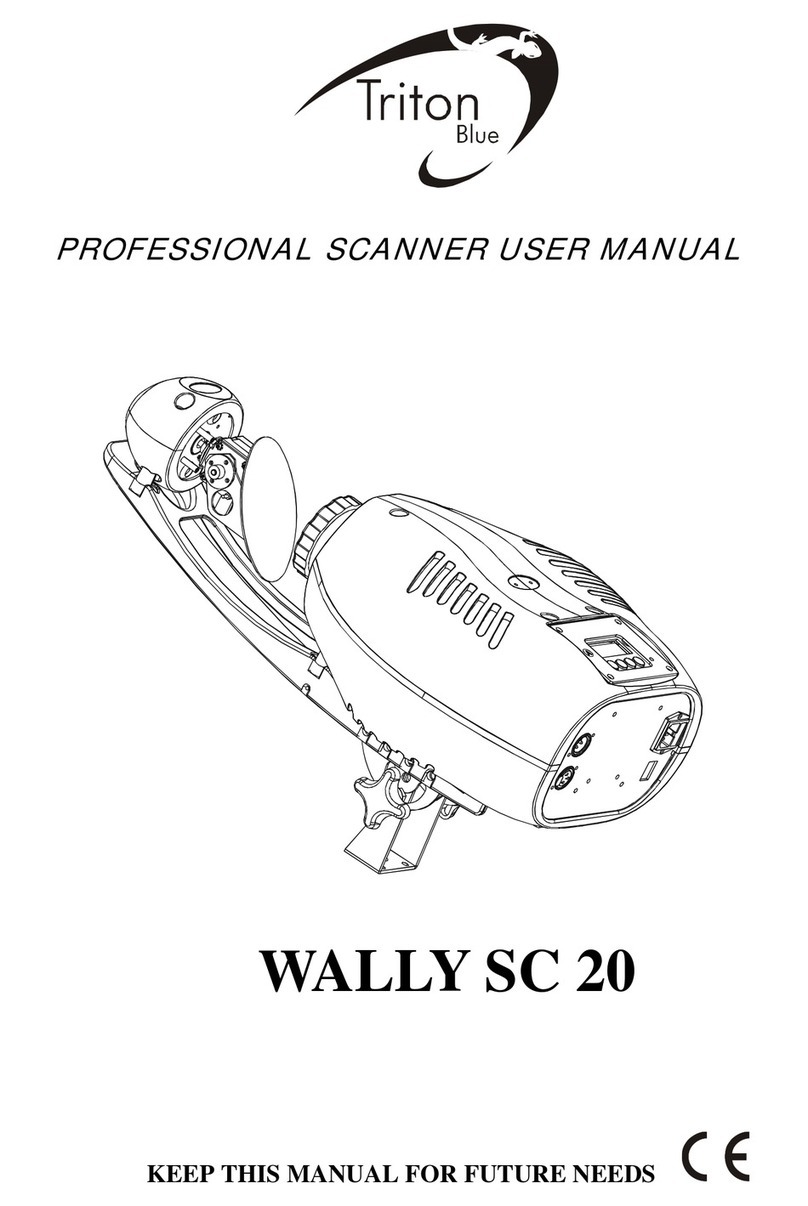 Triton Blue WALLY SC 20 User manual