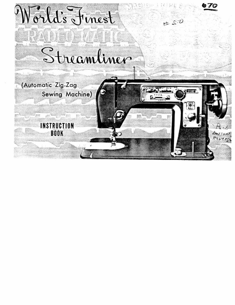 Radi-o-Matic Zig-Zag Instruction book