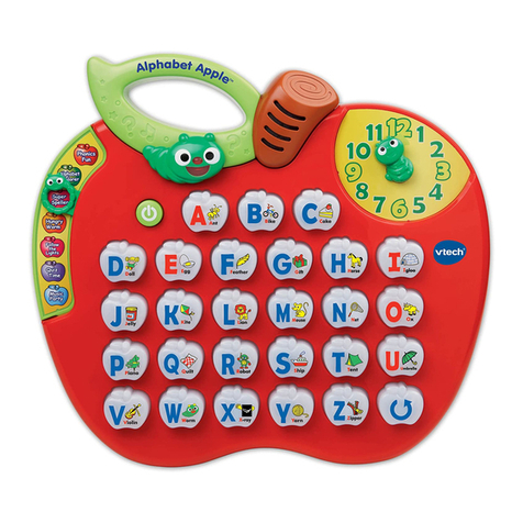 V-tech Alphabet Apple User manual V-tech Alphabet Apple User manual