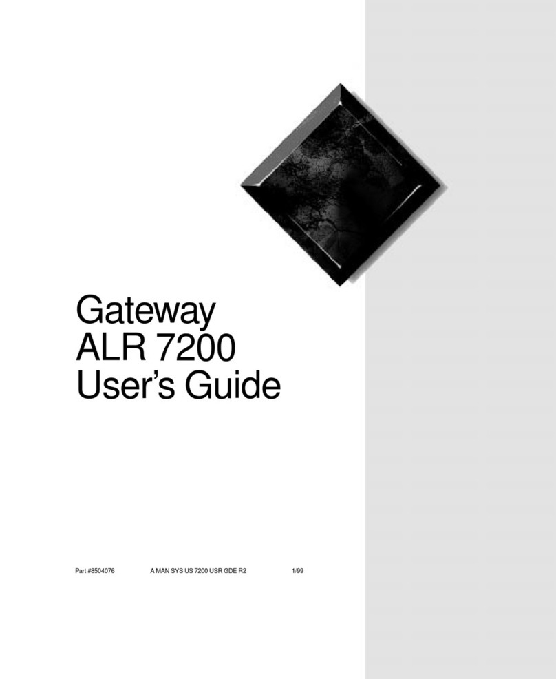Gateway ALR 7200 user guide